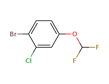 1-Bromo-2-chloro-4-difluoromethoxybenzene