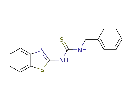 1-benzothiazol-2-yl-3-benzyl-thiourea
