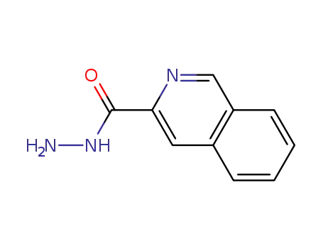 Molecular Structure of 1119545-63-9 (Isoquinoline-3-carbohydrazide)