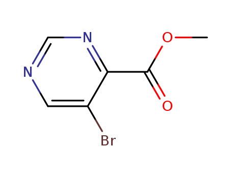 4-Pyrimidinecarboxylicacid, 5-bromo-, methyl ester