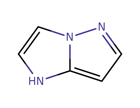 Molecular Structure of 251-80-9 (1H-Imidazo(1,2-b)pyrazole)