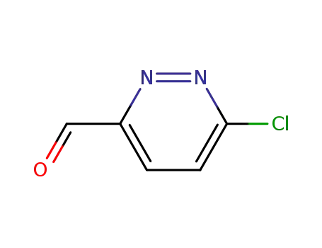 Molecular Structure of 303085-53-2 (3-Pyridazinecarboxaldehyde, 6-chloro- (9CI))