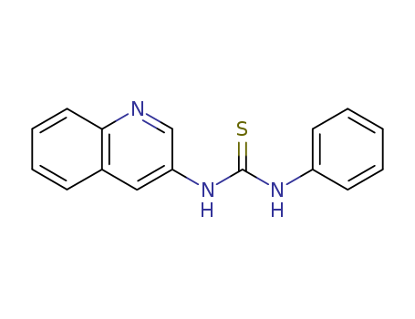 Thiourea,N-phenyl-N'-3-quinolinyl-