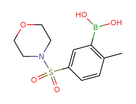 2-METHYL-5-(N-MORPHOLINYLSULFONYL)페닐보론산