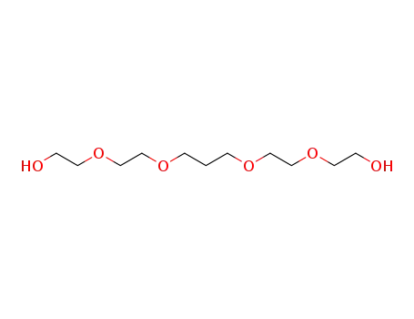 Molecular Structure of 112935-58-7 (3,6,10,13-Tetraoxapentadecane-1,15-diol)