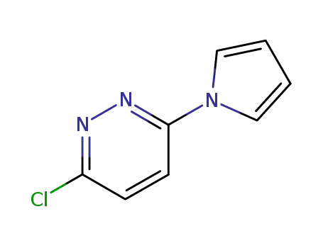 Molecular Structure of 5096-76-4 (3-Chloro-6-pyrrol-1-yl-pyridazine)