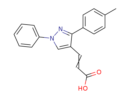 (E)-3-[3-(4-Methylphenyl)-1-phenyl-pyrazol-4-yl]prop-2-enoate