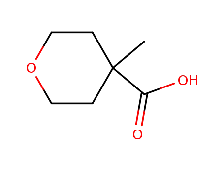 Molecular Structure of 233276-38-5 (2H-Pyran-4-carboxylicacid,tetrahydro-4-methyl-(9CI))