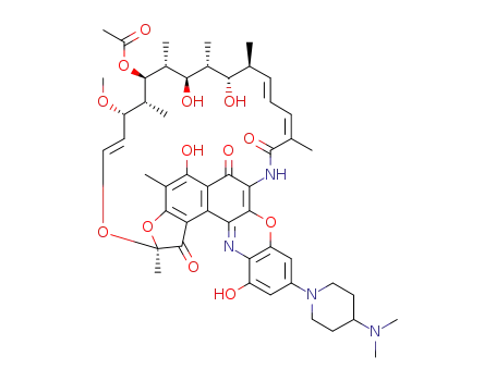 Molecular Structure of 845625-44-7 (dimethylpiperidyl benzoxazino rifamycin)