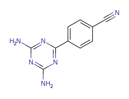 Benzonitrile, 4-(4,6-diamino-1,3,5-triazin-2-yl)-