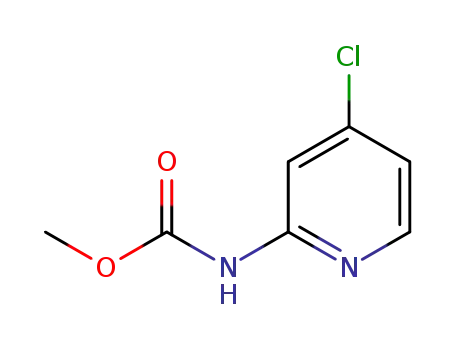Molecular Structure of 889676-38-4 (METHYL 4-CHLOROPYRIDIN-2-YLCARBAMATE 97)