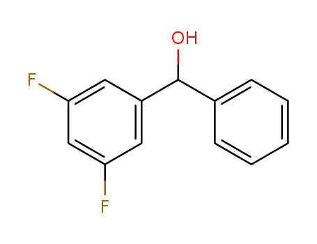 Molecular Structure of 153877-56-6 (1-(3,5-DIFLUOROPHENYL)ETHANOL)