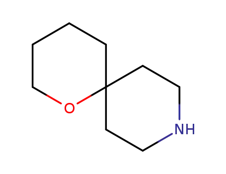 Molecular Structure of 42578-08-5 (1-Oxa-9-azaspiro[5.5]undecane)