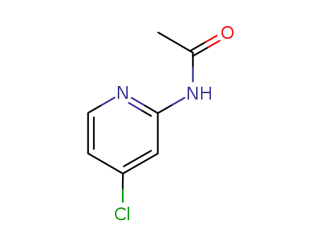 Molecular Structure of 245056-66-0 (N-(4-CHLORO-2-PYRIDINYL)-ACETAMIDE)