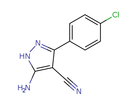 5-Amino-3-(4-chlorophenyl)-1H-pyrazole-4-carbonitrile