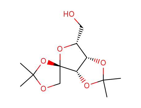 Molecular Structure of 59686-31-6 (1,2:3,4-di-O-isopropylidene-α-D-tagatofuranose)