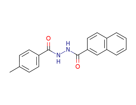2-Naphthalenecarboxylicacid, 2-(4-methylbenzoyl)hydrazide