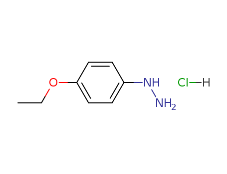 Hydrazine,(4-ethoxyphenyl)-, hydrochloride (1:1)