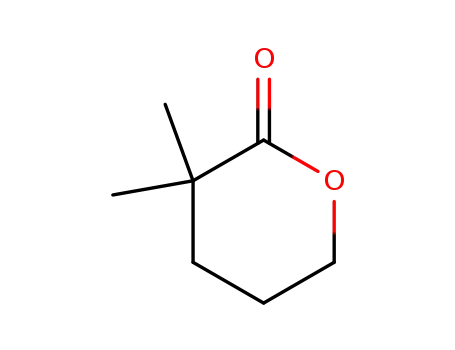 Molecular Structure of 4830-05-1 (3,3-DIMETHYL-TETRAHYDRO-PYRAN-2-ONE)