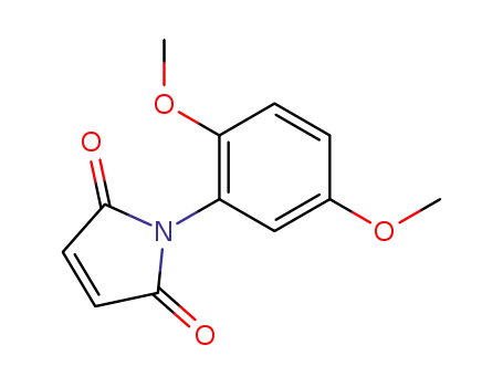 Molecular Structure of 40783-24-2 (1-(2,5-DIMETHOXY-PHENYL)-PYRROLE-2,5-DIONE)