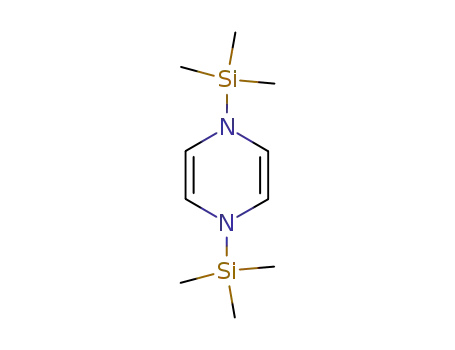 Molecular Structure of 31639-80-2 (1,4-Bis-Trimethylsilanyl-1,4-Dihydro-Pyrazine)