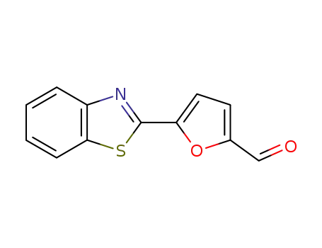 Molecular Structure of 34653-56-0 (5-(1,3-BENZOTHIAZOL-2-YL)-2-FURALDEHYDE)