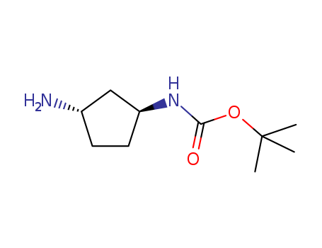 645400-44-8,Carbamic acid, [(1S,3S)-3-aminocyclopentyl]-, 1,1-dimethylethyl ester (9CI),tert-butyl N-[(1S,3S)-3-aminocyclopentyl]carbamate;