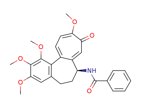 (S)-6,7-Dihydro-1,2,3,10-tetramethoxy-7-(benzoylamino)benzo[a]heptalen-9(5H)-one