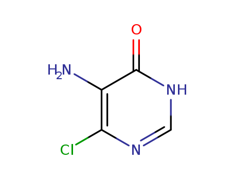4(1H)-Pyrimidinone, 5-amino-6-chloro- (9CI)