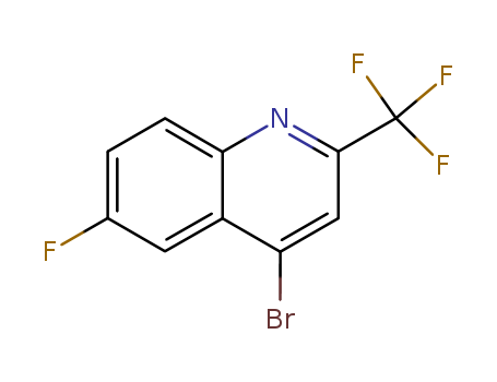 4-Bromo-6-fluoro-2-(trifluoromethyl)quinoline cas  31009-33-3