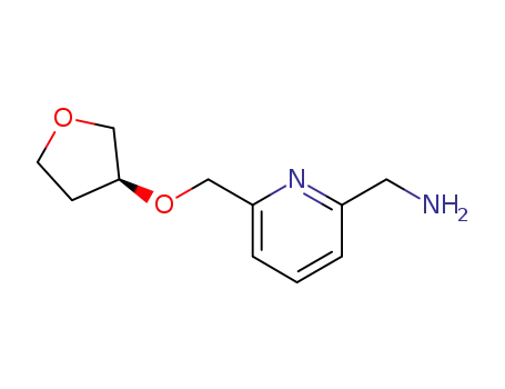 (S)-(6-((tetrahydrofuran-3-yloxy)methyl)pyridin-2-yl)methanamine