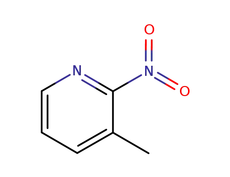 Molecular Structure of 18368-73-5 (3-Methyl-2-nitropyridine)