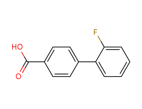 [1,1'-Biphenyl]-4-carboxylicacid, 2'-fluoro- 365-12-8