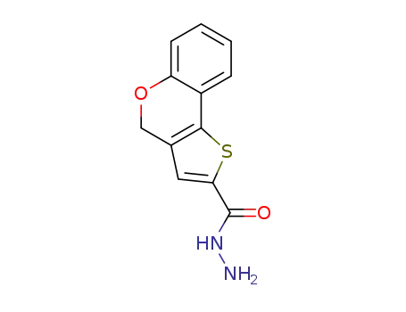 Molecular Structure of 351003-40-2 (4H-[1]-BENZOPYRANO[4 3-B]THIOPHENE-2-CA&)