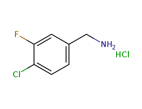 4-CHLORO-3-FLUOROBENZYLAMINE HYDROCHLORIDE