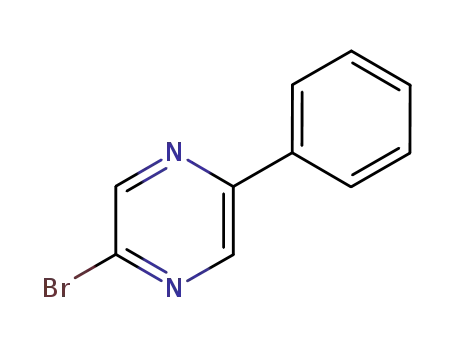 Molecular Structure of 243472-69-7 (2-BROMO-5-PHENYLPYRAZINE)