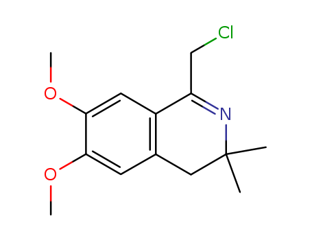 Isoquinoline, 1-(chloromethyl)-3,4-dihydro-6,7-dimethoxy-3,3-dimethyl-