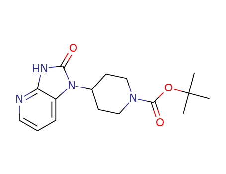 4-(2,3-Dihydro-2-oxo-1H-imidazo[4,5-b]pyridin-1-yl)-1-piperidinecarboxylic acid 1,1-dimethylethyl ester