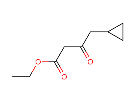 Cyclopropanebutanoicacid, b-oxo-, ethyl ester