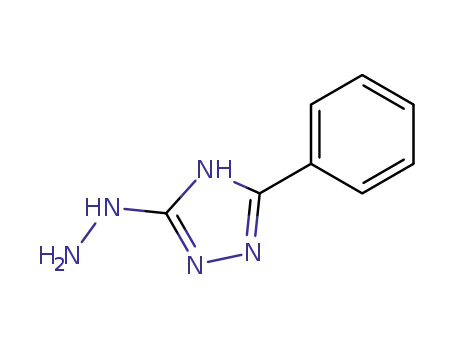 Molecular Structure of 38767-34-9 (3H-1,2,4-Triazol-3-one, 1,2-dihydro-5-phenyl-, hydrazone)