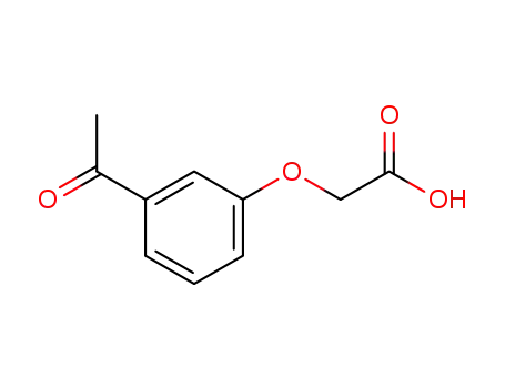Molecular Structure of 1878-80-4 ((3-ACETYLPHENOXY)ACETIC ACID)