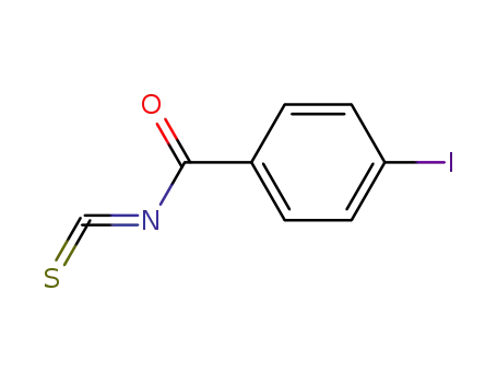 Molecular Structure of 78225-76-0 (Benzoyl isothiocyanate, 4-iodo-)