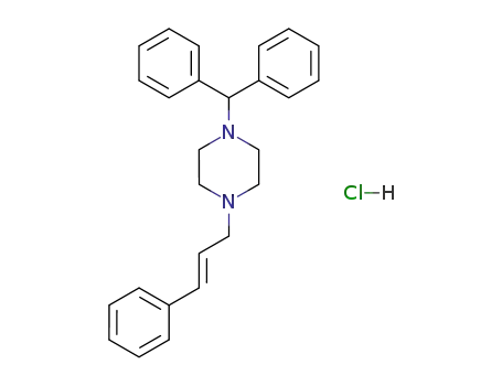 Molecular Structure of 880764-36-3 (cinnarizine hydrochloride)