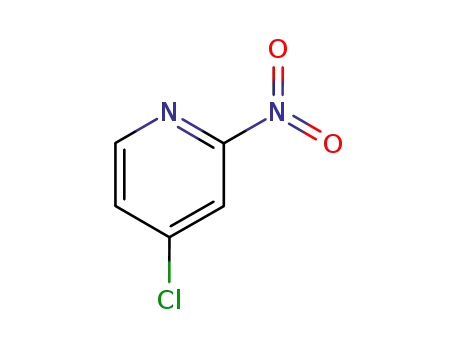 Molecular Structure of 65370-42-5 (4-CHLORO-2-NITROPYRIDINE)