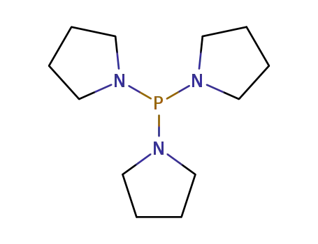 Molecular Structure of 5666-12-6 (TRIS(1-PYRROLIDINYL)PHOSPHINE  97)
