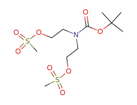 N-Boc-N,N-Bis{2-[(methanesulfonyl)oxy]ethyl}amine