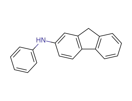 Molecular Structure of 32228-97-0 (N-Phenyl-9H-fluoren-2-amine)