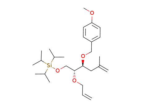 [(2R,3S)-2-Allyloxy-3-(4-methoxy-benzyloxy)-5-methyl-hex-5-enyloxy]-triisopropyl-silane