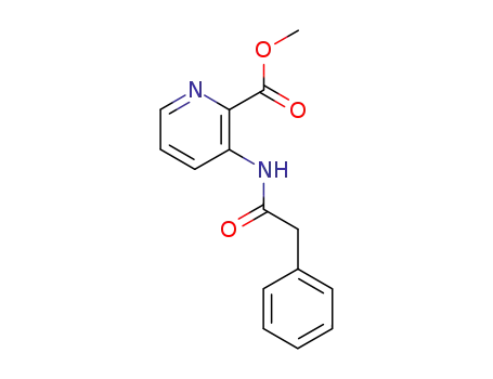 methyl 3-amido-(N-phenylacetyl)picolinate