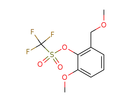 Methanesulfonic acid, trifluoro-, 2-methoxy-6-(methoxymethyl)phenyl
ester